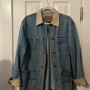 Ralph Lauren vintage Safari Outfitters denim chore coat, barn jacket, size M